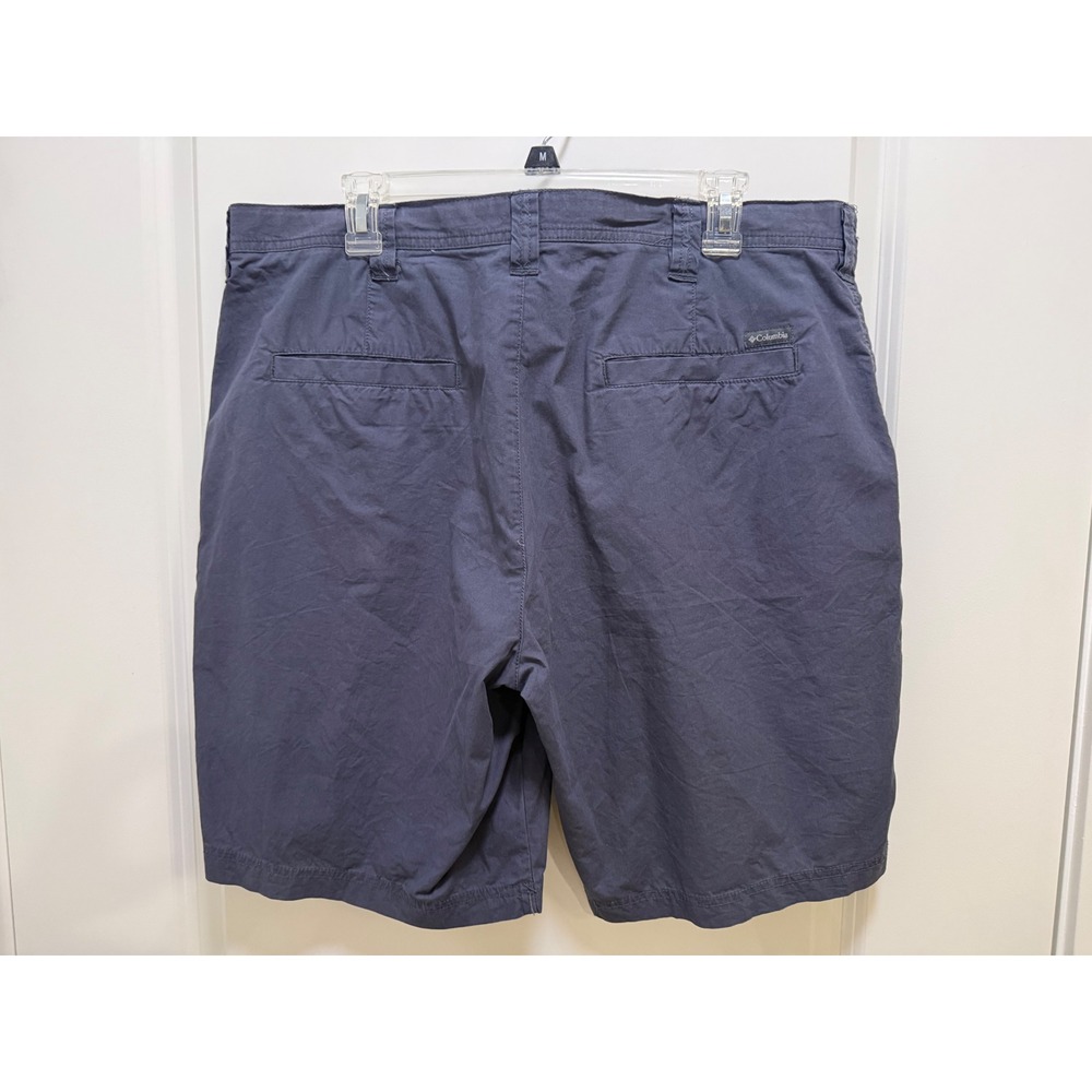 Columbia Mens Navy Blue Casual Outdoor Hiking Shorts Size 38W 10L - Picture 2 of 6